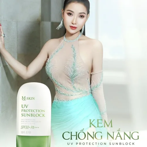 Kem Chống Nắng SPF50+ PA+++ UV Protection Sunblock MQ Skin