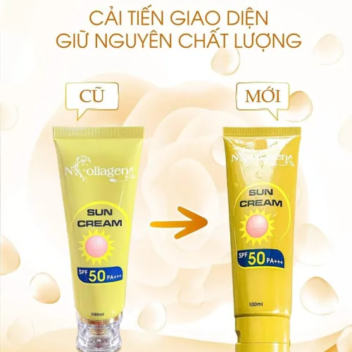 Kem Chống Nắng Sun Cream N Collagen