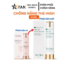 Kem Chống Nắng The High Korea Giúp Nâng Tone Da Trắng Hồng 40ml - Phiên Bản Mới