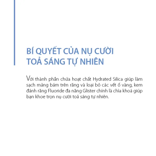 Kem Đánh Răng Amway Fluoride Glister