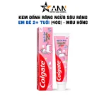 Kem Đánh Răng Colgate Ngừa Sâu Răng Em Bé 2+ Tuổi Hương Dâu 40g - Màu Hồng