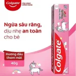 Kem Đánh Răng Colgate Ngừa Sâu Răng Em Bé 2+ Tuổi Hương Dâu 40g - Màu Hồng
