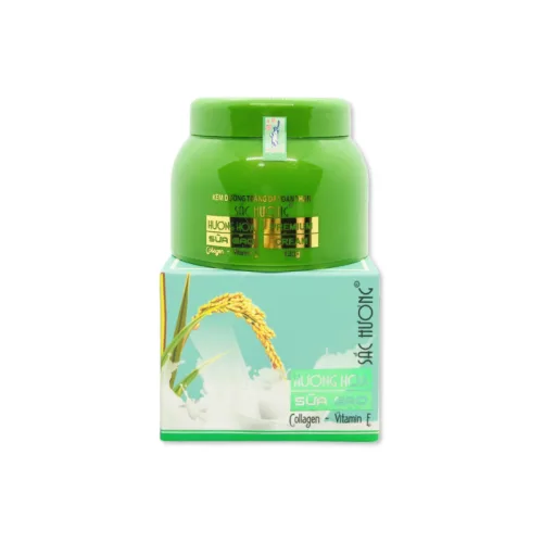 Kem Dưỡng Da Body Sắc Hương Hương Hoa Sữa Gạo - Hộp Màu Xanh 130ml