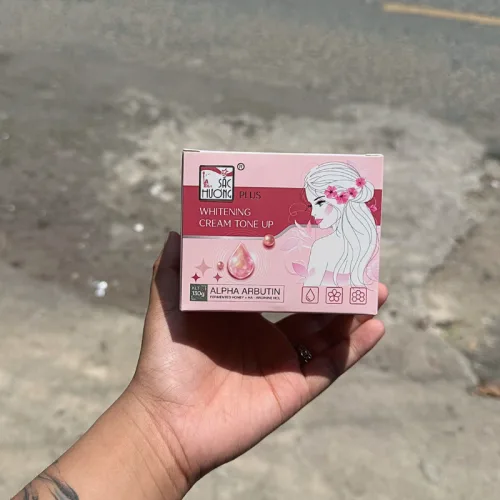 Kem Dưỡng Da Body Sắc Hương Plus - Hộp Màu Hồng 130ml