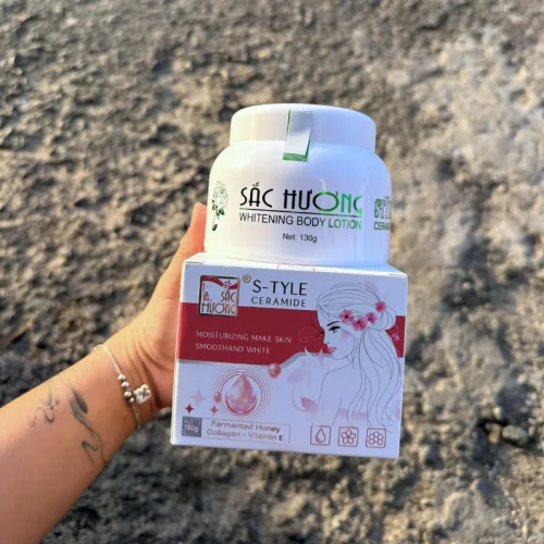 Kem Dưỡng Da Body Sắc Hương S-Tyle Ceramide Phiên Bản Mới - Hộp Màu Trắng 130ml