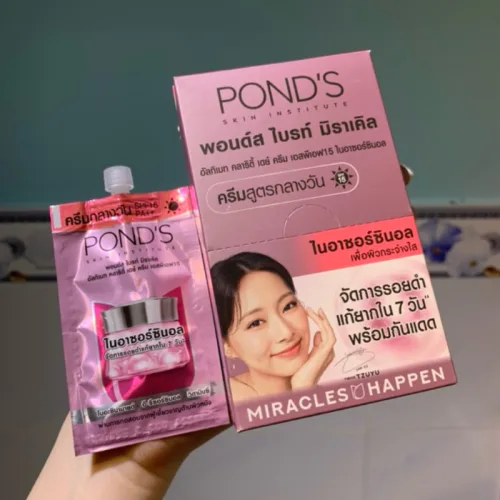 Kem Dưỡng Da  Mặt Ponds Thái Lan Hộp 6 Gói x 6,5g