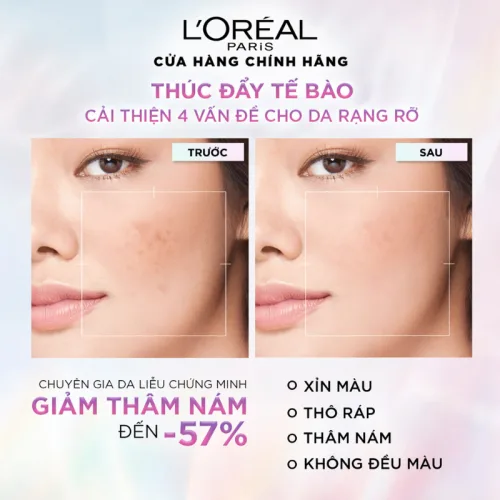 Kem Dưỡng L'Oreal Sáng Mịn Mờ Thâm Nám Ban Ngày Size Mini 15ml