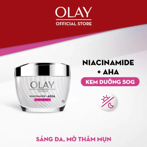 Kem Dưỡng Olay Luminous Niacinamide + AHA Moisturizer 50g