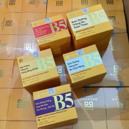 Kem Dưỡng Sáng Da B5 Hatagold Cosmetics Màu Tím 10g