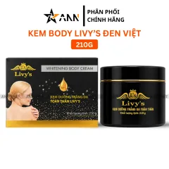Kem Body Livys Hộp Đen Viêt Nam 210g