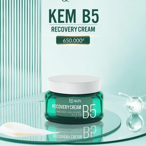 Kem B5 MQ Skin Dưỡng Trắng Da Recovery Cream
