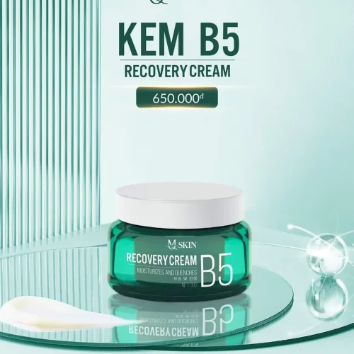 Kem B5 MQ Skin Dưỡng Trắng Da Recovery Cream