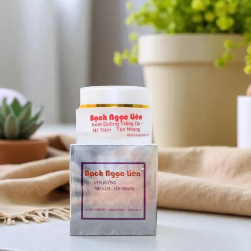 Kem Face Bạch Ngọc Liên 20g Dưỡng Trắng Da Mờ Nám