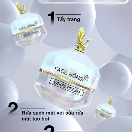 Kem Face Bông Onaya Dưỡng Trắng Da Ngừa Nám