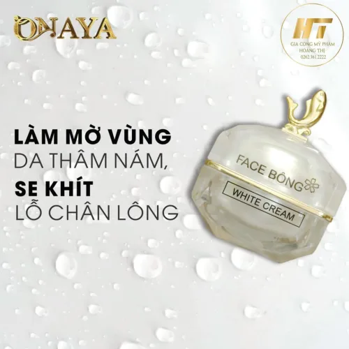 Kem Face Bông Onaya Dưỡng Trắng Da Ngừa Nám