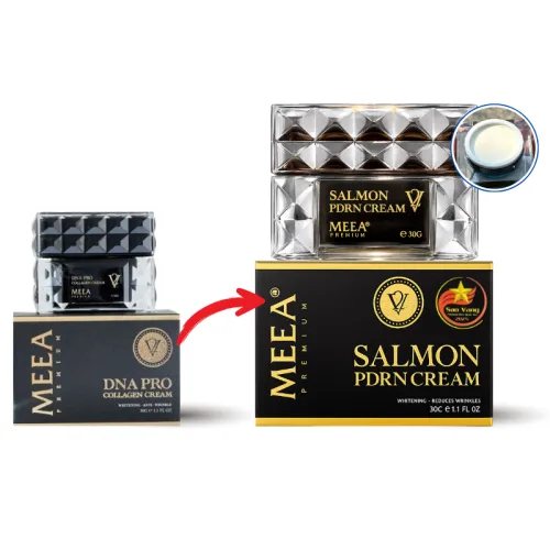 Kem Face Cá Hồi Salmon Pdrn Cream Meea Origin Phiên Bản Mới 30g