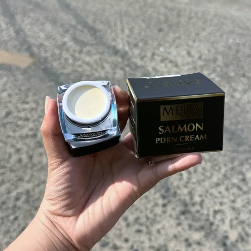 Kem Face Cá Hồi Salmon Pdrn Cream Meea Origin Mini - Face Meea Cá Hồi Phiên Bản Mới 10g