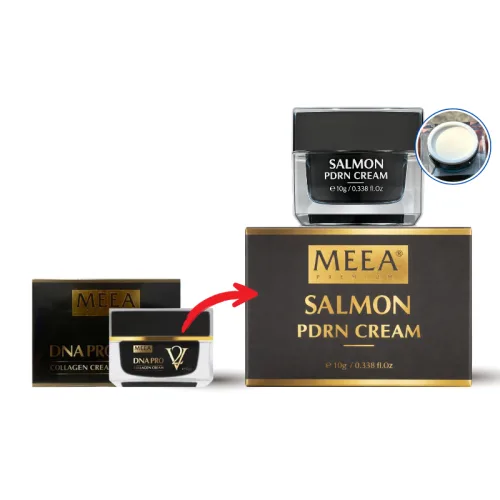Kem Face Cá Hồi Salmon Pdrn Cream Meea Origin Mini - Face Meea Cá Hồi Phiên Bản Mới 10g