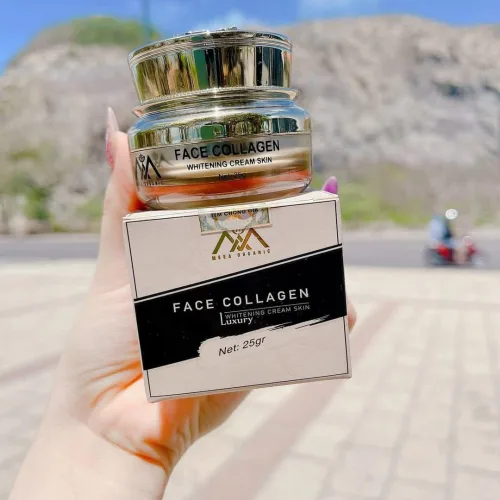 Kem face Collagen Luxury whirening MeeA Organic chính hãng