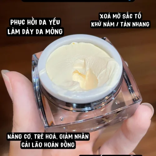 Kem Face DNA Pro Cá Hồi Collagen Cream V2 Meea Origin Mini 10g
