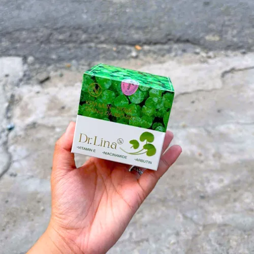 Kem Face Dr Lina Xanh Giảm Mụn Mờ Thâm Sáng Da Mờ Sẹo 18g