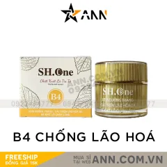 Kem Face Dưỡng Trắng Chống Lão Hoá B4 SH One Vàng Chiết Xuất Lá Tía Tô