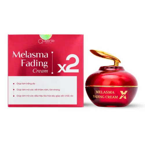 Kem Face Giảm Nám Queenie Skin Huyết Nám Bóc Tách X2 Melasma Cream - Phiên Bản Mới