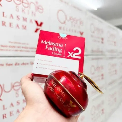 Kem Face Giảm Nám Queenie Skin Huyết Nám Bóc Tách X2 Melasma Cream - Phiên Bản Mới