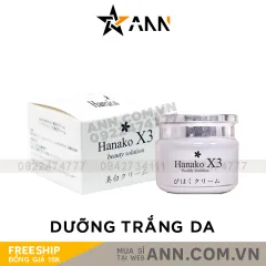 Kem Face Hanako X3 Beauty Solution Dưỡng Trắng Da