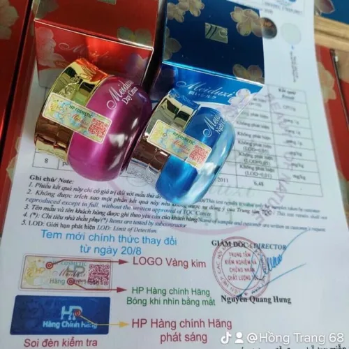 Kem Face Meiduzi Đỏ Ban Ngày Tem HP 20gr