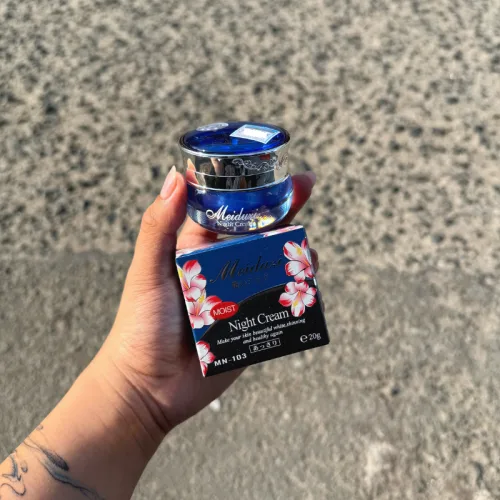 Kem Face Meiduzi Xanh Ban Đêm Tem Vuông 20gr - Phiên Bản Mới