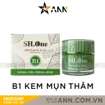 Kem Face Mụn Thâm B1 SH One Xanh Chiết Xuất Lá Tía Tô