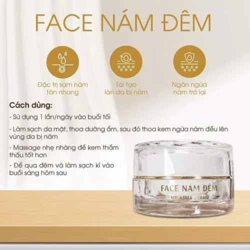 Kem Face Nám Đêm N Collagen
