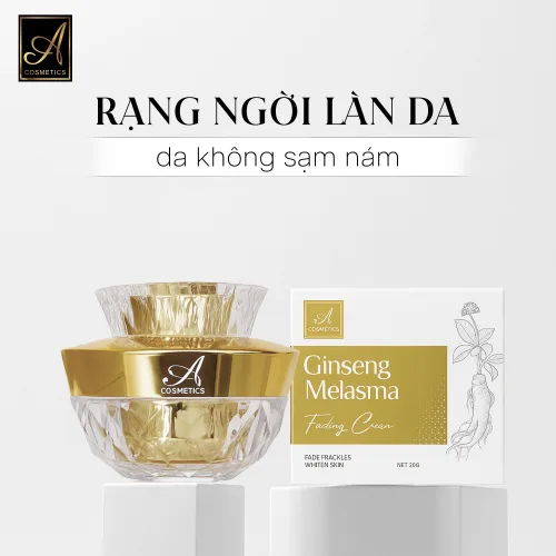 Kem Face Nám Nhân Sâm Ginseng Melasma A Cosmetics 2024 Mỹ Phẩm Phương Anh
