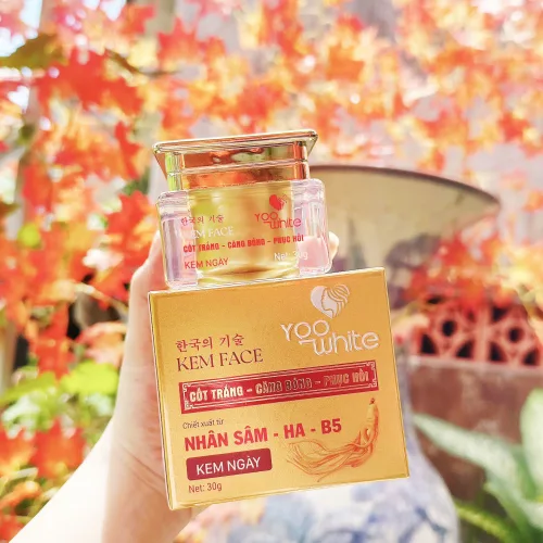 Kem Face Cốt Trắng Nhân Sâm Yoo White