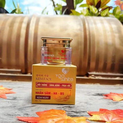 Kem Face Cốt Trắng Nhân Sâm Yoo White