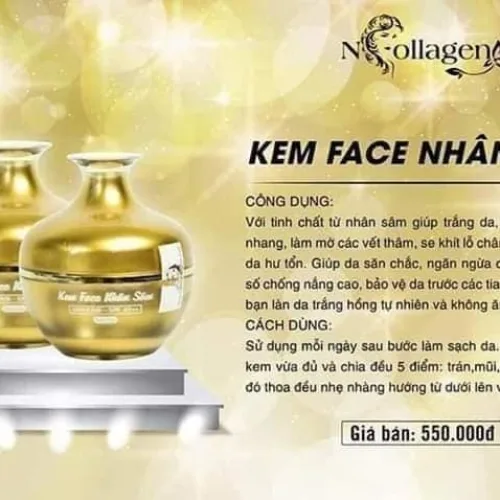 Kem Face Nhân Sâm N Collagen