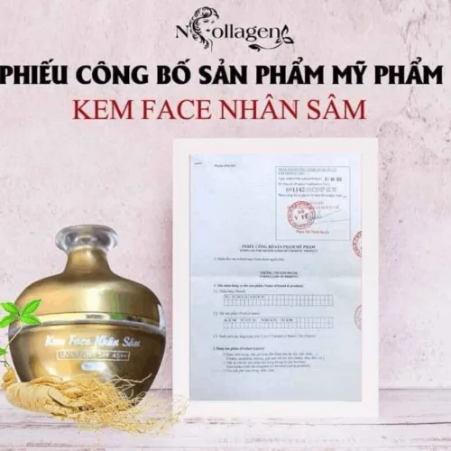 Kem Face Nhân Sâm N Collagen