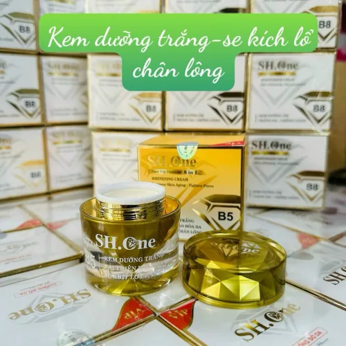 Kem Face SH One B5 Màu Vàng Dưỡng Trắng Cải Thiện Lão Hoá Da