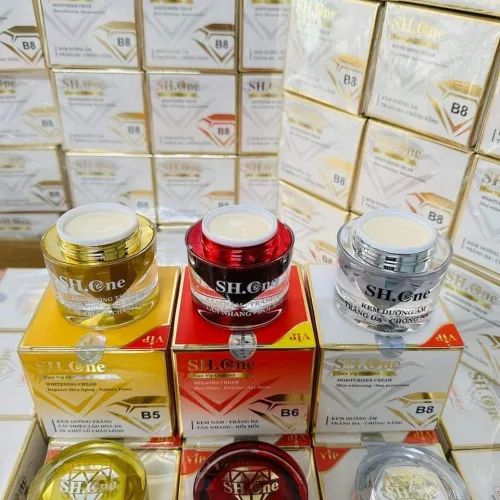Kem Face SH One B5 Màu Vàng Dưỡng Trắng Cải Thiện Lão Hoá Da