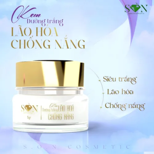 Kem Face Son Cosmetic Màu Trắng Dưỡng Trắng Da Chống Lão Hóa 10g Phiên Bản Cũ