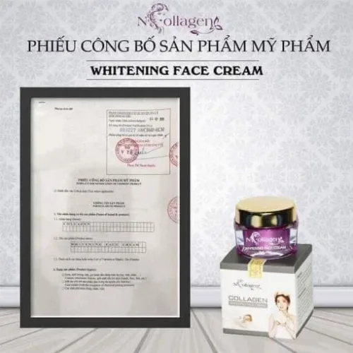 Kem Face Tím N Collagen Làm Sáng Da Giảm Thâm Nám