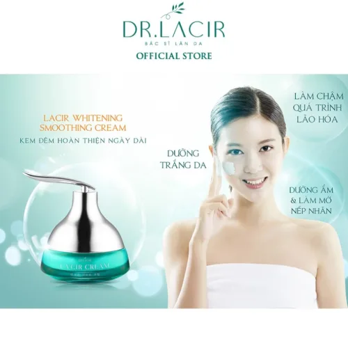 Kem Face Trắng Da Dr Lacir Ban Đêm La'cir Whitening 35g