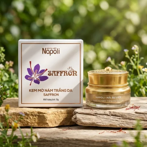 Kem Face Giảm Nám Saffron Napoli Hải Âu Việt