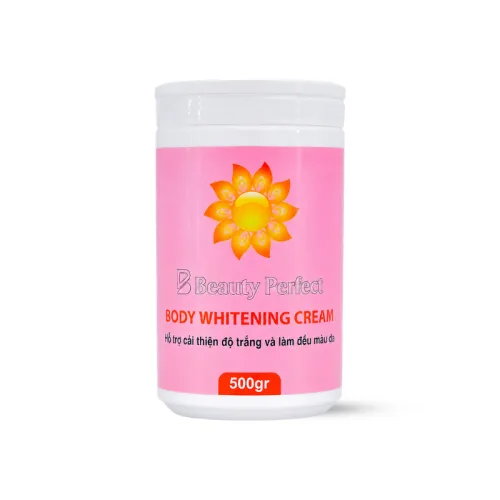 Kem Kích Trắng Beauty Perfect Body Whitening Cream Hồng 500g Phiên Bản Việt Nam