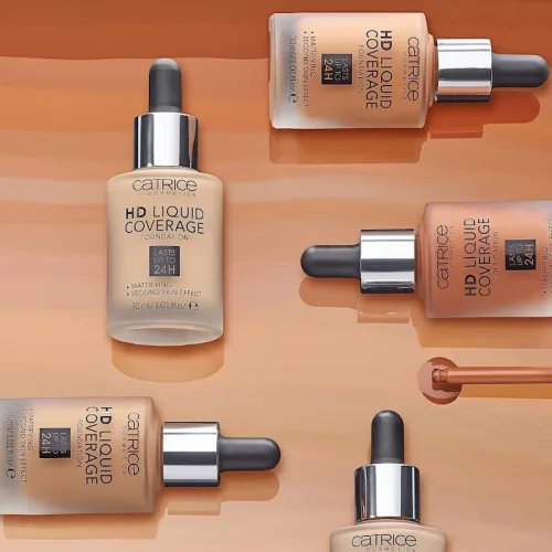 Kem Nền Catrice HD Liquid Coverage Foundation 30ml - Hàng Xách Tay