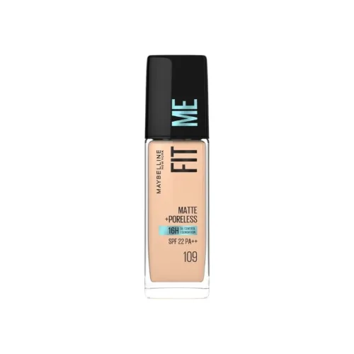 Kem Nền Maybelline New York Fit Me Matte + Poreless 16H SPF22 PA++ 30ml