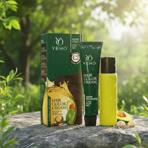 Kem Nhuộm Phủ Bạc Yeho C1 C2 C3 C4 C5 - Kem Nhuộm Yeho Có Nhiều Màu