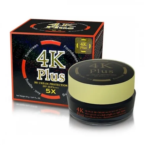 KEM THÁI 4K PIus 5x BB Cream Protection kem che khuyết điểm và chống nắng