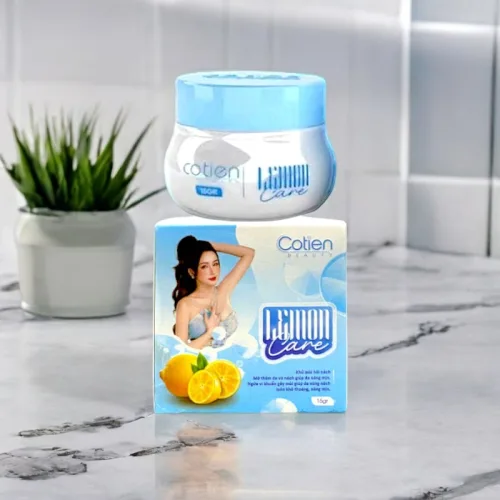 Kem Thâm Nách Lemon Care Màu Xanh Cotien Beauty Phiên Bản Mới